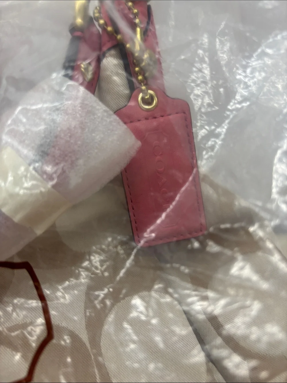 NWT Sealed Coach Kristin Signature Hobo Shoulder Bag F22301